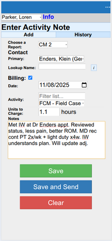 Document in the field; notes and billing sync instantly.